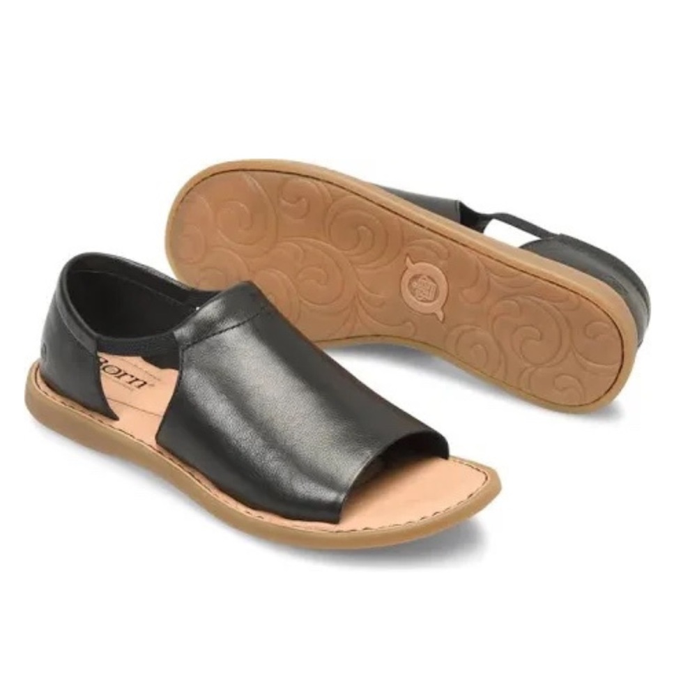 Born Women’s Cove Modern Black Sandals Size 9